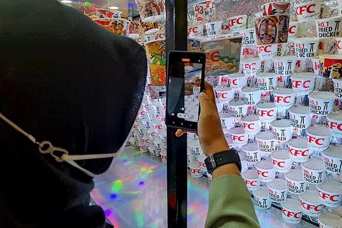 Perayaan 43 tahun KFC Indonesia di Jakarta, Jumat (21/10/2022).