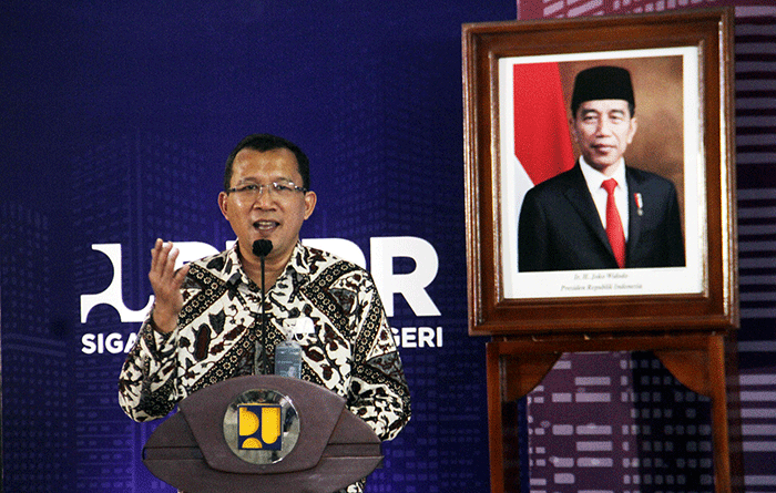 Perjanjian Kerja sama (PKS) tentang Penyediaan Jasa Layanan Perbankan kepada Pegawai Kementerian PUPR di Jakarta.