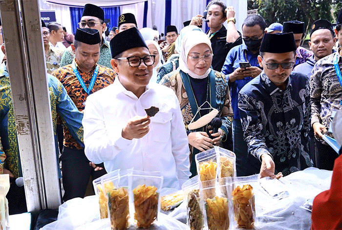 Peluncuran 5.000 Beasiswa Pelatihan Talenta Santri guna menghadapi munculnya pekerjaan-pekerjaan baru di masa kini dan masa depan.