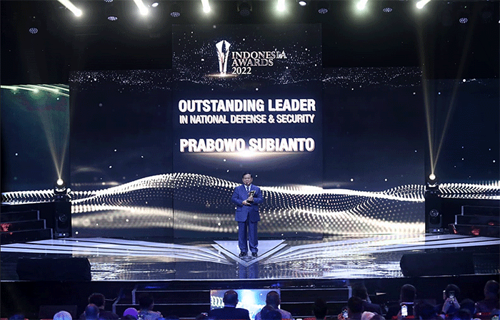 Indonesia Award 2022 di Jakarta, Rabu (26/10/2022).