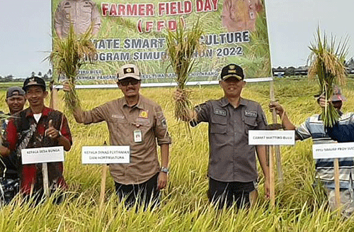 Kementan melalui program-program unggulannyanya terus mendorong para petani untuk meningkatkan produksi dan produktivitasnya.
