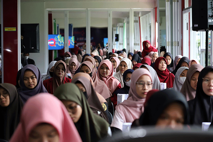 MNC Portal Goes to Campus  di Auditorium Institut Daarul Qur'an, Tangerang, Kamis (27/10/2022).