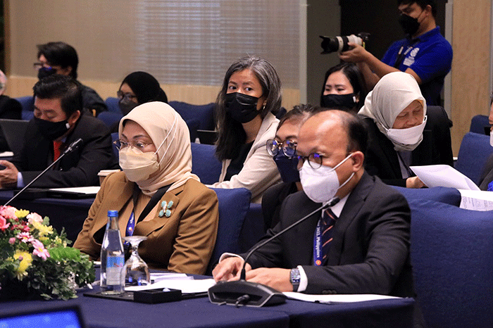 Pertemuan Menteri Tenaga Kerja ASEAN ke-27 (The 27th ASEAN Labour Ministers’ Meeting / The 27th ALMM) di Manila Filipina, Jumat (28/10/2022).