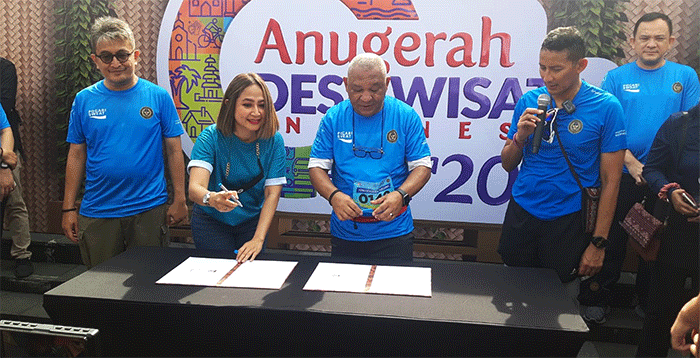 Pameran ADWI 2022 di Jakarta, Minggu (30/10/2022).