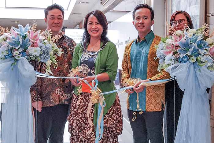 Peresmian kantor cabang baru MNC Sekuritas di Kemang, Jakarta Selatan, Senin (31/10/2022).