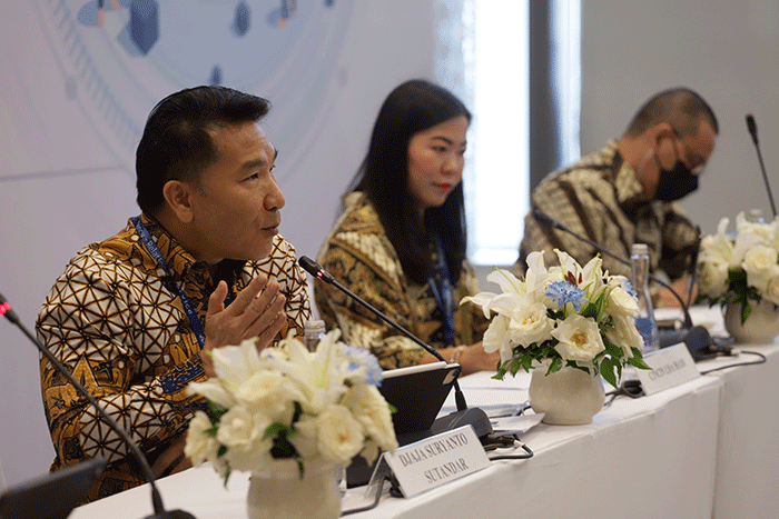 Public Expose Wom Finance di Jakarta, Senin (31/10/2022).