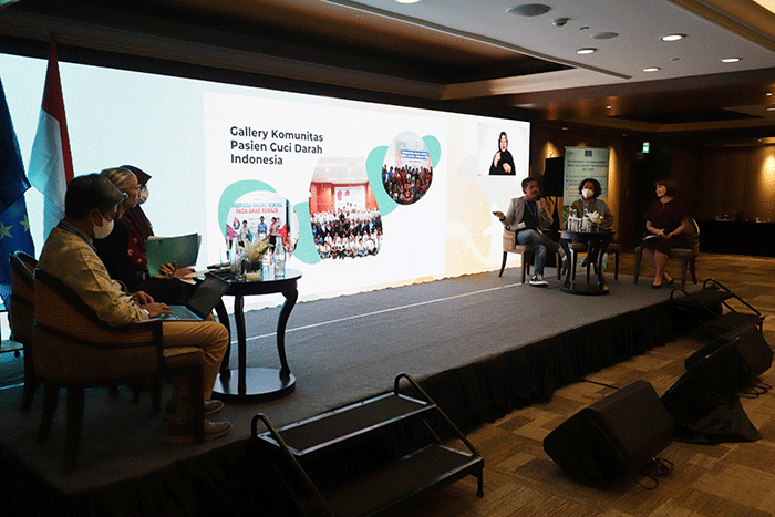 Diskusi civil society forum promoting an enabling environment for CSOs in Indonesia di Jakarta, Selasa (1/11/2022).