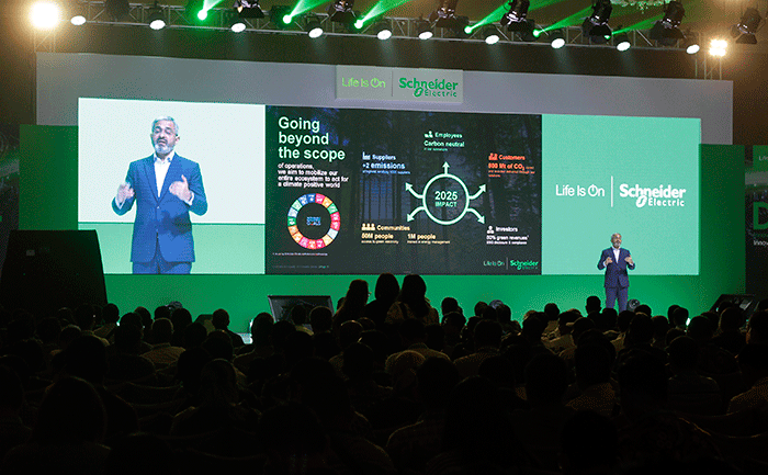 Peluncuran SM AirSet, salah satu solusi hijau dan digital terbaru yang diperkenalkan di Innovation Summit Jakarta 2022.