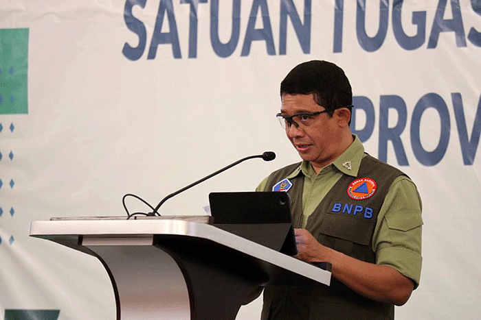 Rapat koordinasi yang dilakukan antara BNPB dengan jajaran Pemerintah Provinsi Kepri di Tanjung Pinang, Kamis (3/11/2022).