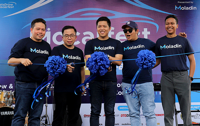 Moladin Car Festival (Mocarfest) 2022 di QBIG BSD City, Tangerang, Sabtu (12/11/2022).