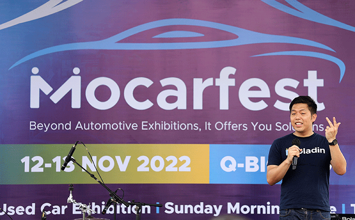 Moladin Car Festival (Mocarfest) 2022 di QBIG BSD City, Tangerang, Sabtu (12/11/2022).