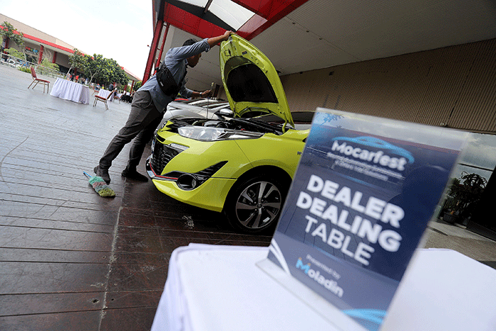 Moladin Car Festival (Mocarfest) 2022 di QBIG BSD City, Tangerang, Sabtu (12/11/2022).