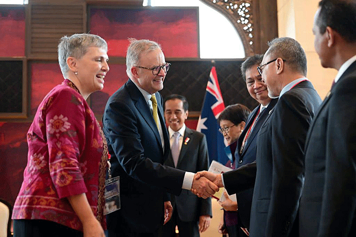 Menteri Perdagangan Zulkifli Hasan turut mendampingi Presiden Joko Widodo (Jokowi) dalam serangkaian pertemuan bilateral di Konferensi Tingkat Tinggi (KTT) G20.