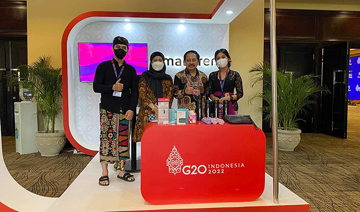 Sinar Mas melalui PT Smartfren Telecom, Tbk. (Smartfren) mendukung penuh dalam menyukseskan pelaksanaan konferensi tingkat tinggi (KTT) G20.