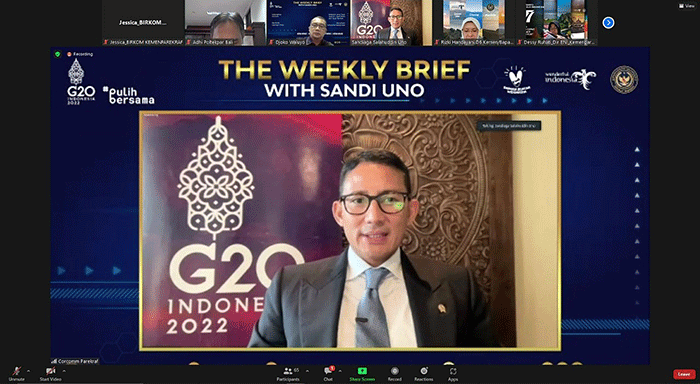 Menparekraf Sandiaga Salahuddin Uno menerapkan sejumlah strategi khusus untuk menyambut wisawatan mancanegara asal Tiongkok yang akan berwisata ke Indonesia.
