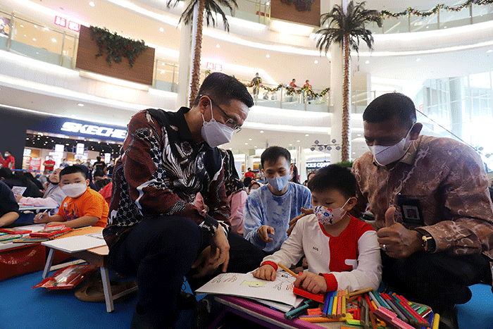 Colour to Life Competition 2022 di di Emporium Pluit Mall, Jakarta, Sabtu (19/11/2022).