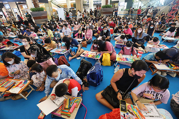 Colour to Life Competition 2022 di di Emporium Pluit Mall, Jakarta, Sabtu (19/11/2022).