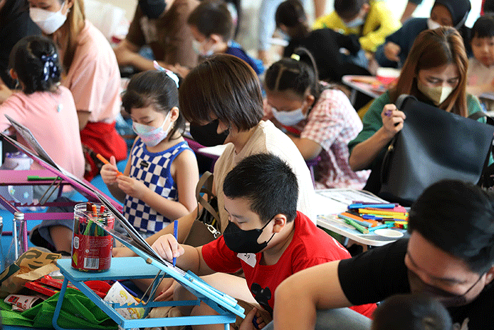 Colour to Life Competition 2022 di di Emporium Pluit Mall, Jakarta, Sabtu (19/11/2022).