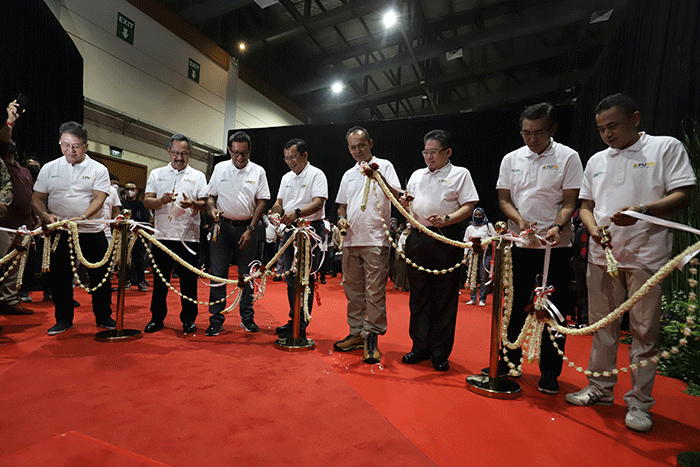 Pembukaan Indonesia Properti Expo (IPEX) 2022 di Jakarta, Sabtu (19/11/2022).
