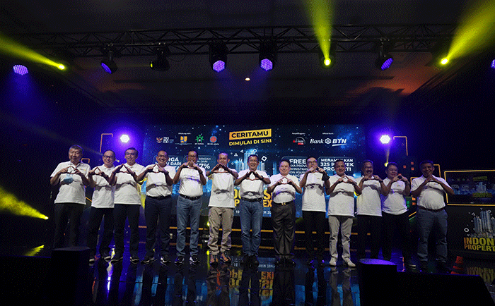 Pembukaan Indonesia Properti Expo (IPEX) 2022 di Jakarta, Sabtu (19/11/2022).