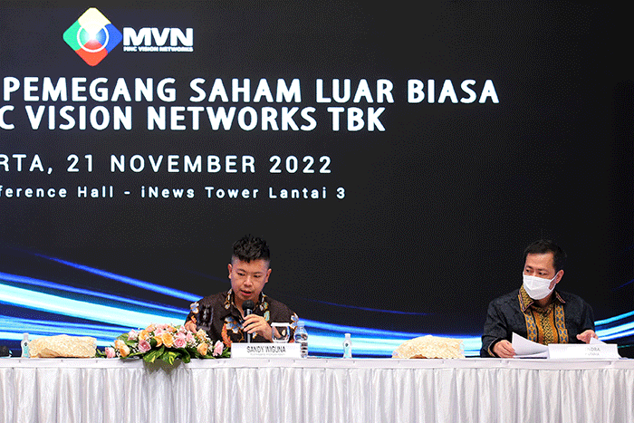 RUPSLB MNC Vision Networks Setujui Tambah Modal Lewat Private Placement