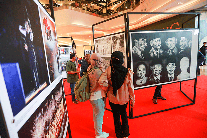 Pembukaan pameran Foto Potret 7 Presiden RI dengan tema 