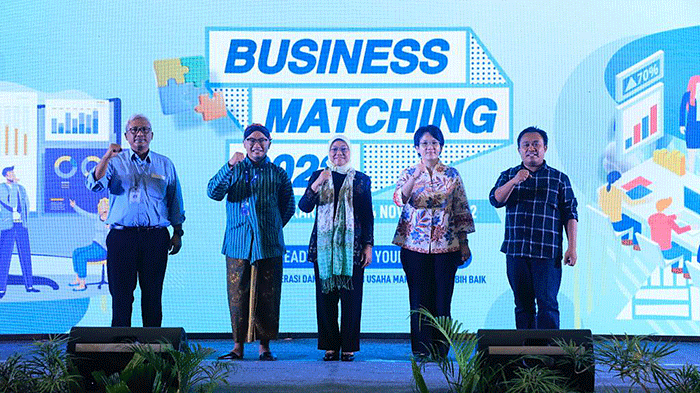 Menteri Ketenagakerjaan Ida Fauziyah secara resmi membuka Business Matching Tenaga Kerja Mandiri (TKM) Lanjutan Batch 2 Tahun 2022 di Yogyakarta.