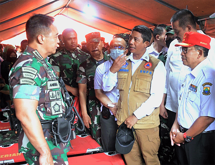 Kepala Badan Nasional Penanggulangan Bencana (BNPB) Letjen TNI Suharyanto mengatakan adanya penambahan korban jiwa yang telah ditemukan. 