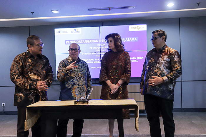 Melalui aplikasi perbankan digitalnya, MotionBanking akan digunakan untuk pembayaran manfaat kepada seluruh peserta TASPEN.