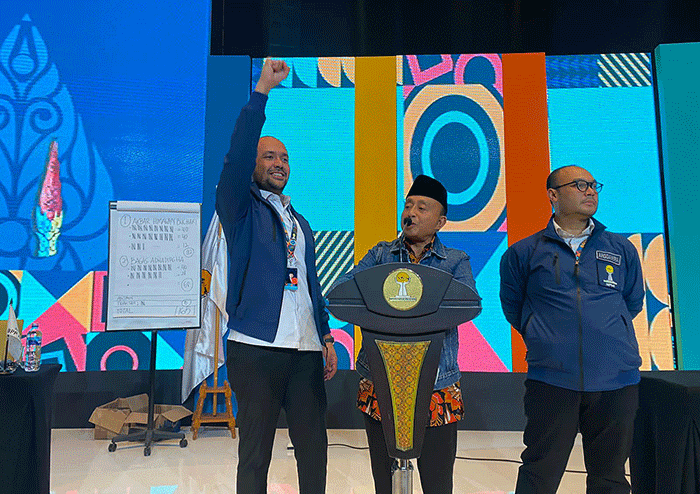 Akbar Himawan Buchari secara resmi terpilih menjadi Ketua Umum BPP HIPMI periode kepengurusan 2022-2025.