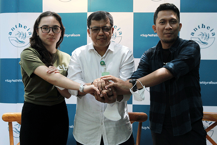 Talkshow Kampanye Say No To Styrofoam di Arborea Cafe, Jakarta.