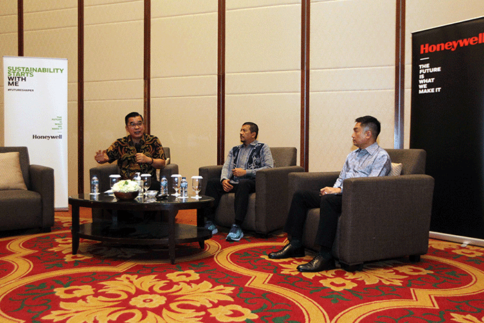 Diskusi media bertajuk Pembangunan Ibu Kota Nusantara (IKN) yang Berkelanjutan Melalui Adaptasi Teknologi Terdepan di Jakarta, Selasa (29/11/2022).