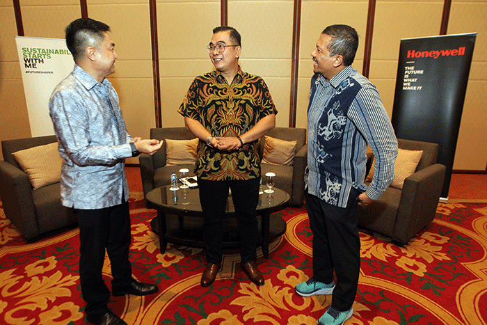 Diskusi media bertajuk Pembangunan Ibu Kota Nusantara (IKN) yang Berkelanjutan Melalui Adaptasi Teknologi Terdepan di Jakarta, Selasa (29/11/2022).