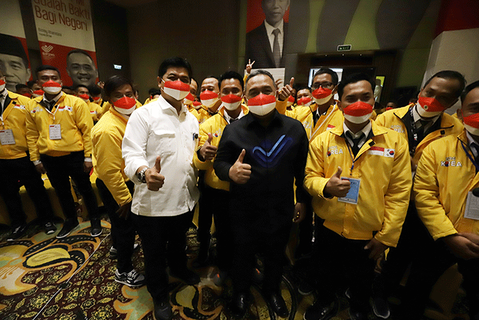 Pelepasan PMI program Government to Government (G to G) Korea Selatan tahun 2022 di Jakarta, Senin (28/11/2022).