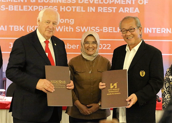 PT Puri Sentul Permai Tbk melakukan Memorandum of Understanding (MoU) dengan Swiss Belhotel International.