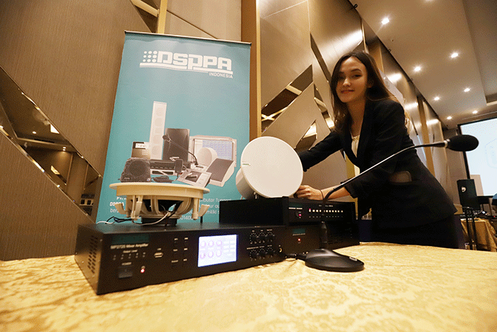 Teknologi baru produk PA System (Public Address System) dengan tema The Evolution of PA System di Jakarta, Kamis (2/12/2022).