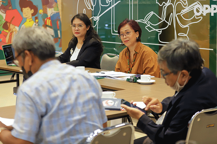 Focus Gruop Discussion (FDG) dan Diskusi Publik yang diselenggarakan oleh Tanoto Foundation di Impact Gallery, Jakarta, Senin (5/12/2022).