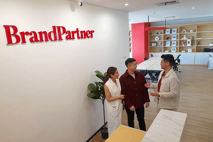 BrandPartner meresmikan kantor pusat di Surabaya, Jawa Timur, Rabu (7/12/2022).