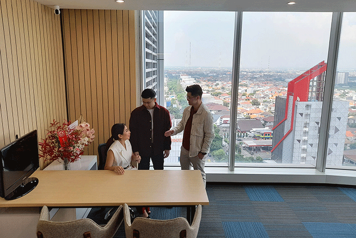 BrandPartner meresmikan kantor pusat di Surabaya, Jawa Timur, Rabu (7/12/2022).