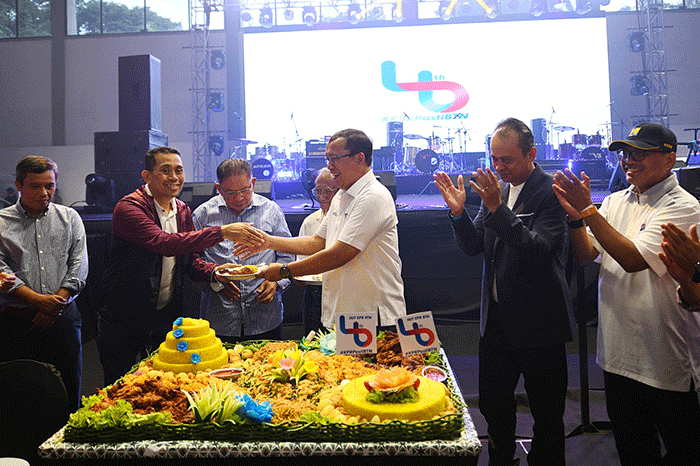 Syukuran dalam rangka memperingati Hari Ulang Tahun (HUT) ke-46 Kredit Pemilikan Rumah (KPR) di Jakarta, Sabtu (10/12/2022).