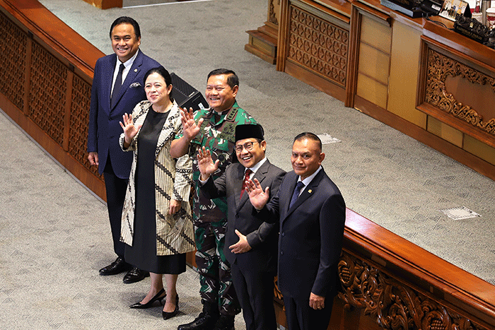 Rapat Paripurna Ke-12 Masa Persidangan II Tahun Sidang 2022-2023 di Kompleks Parlemen, Senayan, Jakarta, Selasa (13/12/2022).