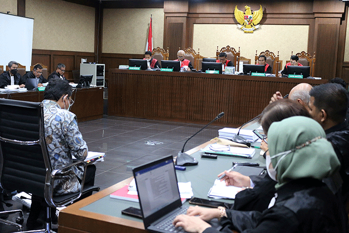 Sidang lanjutan kasus minyak goreng di Pengadilan Tipikor, Jakarta, Selasa (13/12/2022).