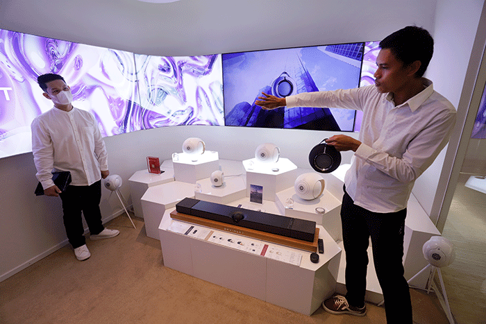 Media Launch Devialet Mania di Jakarta, Rabu (14/12/2022).
