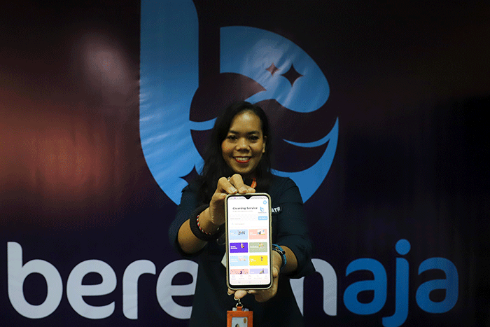 Peluncuran layanan Facility Service Beresinaja di Jakarta, Kamis (15/12/2022).