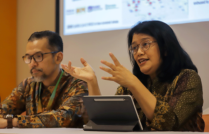 Peresmian Asosiasi Geonomik Indonesia (AGI) di Jakarta, Jumat (16/12/2022).