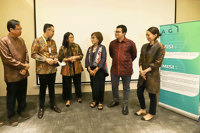 Peresmian Asosiasi Geonomik Indonesia (AGI) di Jakarta, Jumat (16/12/2022).