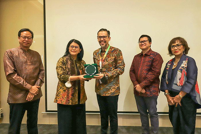 Peresmian Asosiasi Geonomik Indonesia (AGI) di Jakarta, Jumat (16/12/2022).