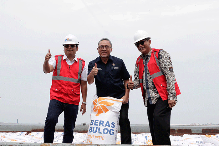 Menteri Perdagangan, Zulkifli Hasan menyatakan bahwa langkah impor beras dilakukan untuk menjaga kestabilan harga beras di pasar. 