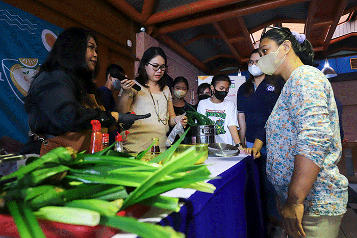 Sejumlah peserta saat mengikuti Workshop Kuliner di Kantor Kemenparekraf, Gedung Sapta Pesona, Sabtu (17/12/2022).