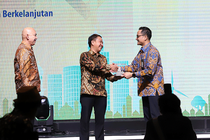 Annual meeting dan BPKH Sustainable Banking Award 2022 di Jakarta, Senin (19/12/2022) malam.